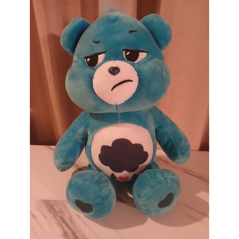 Care Bears Grumpy Bear 12" Plush Soft Blue Rain Cloud